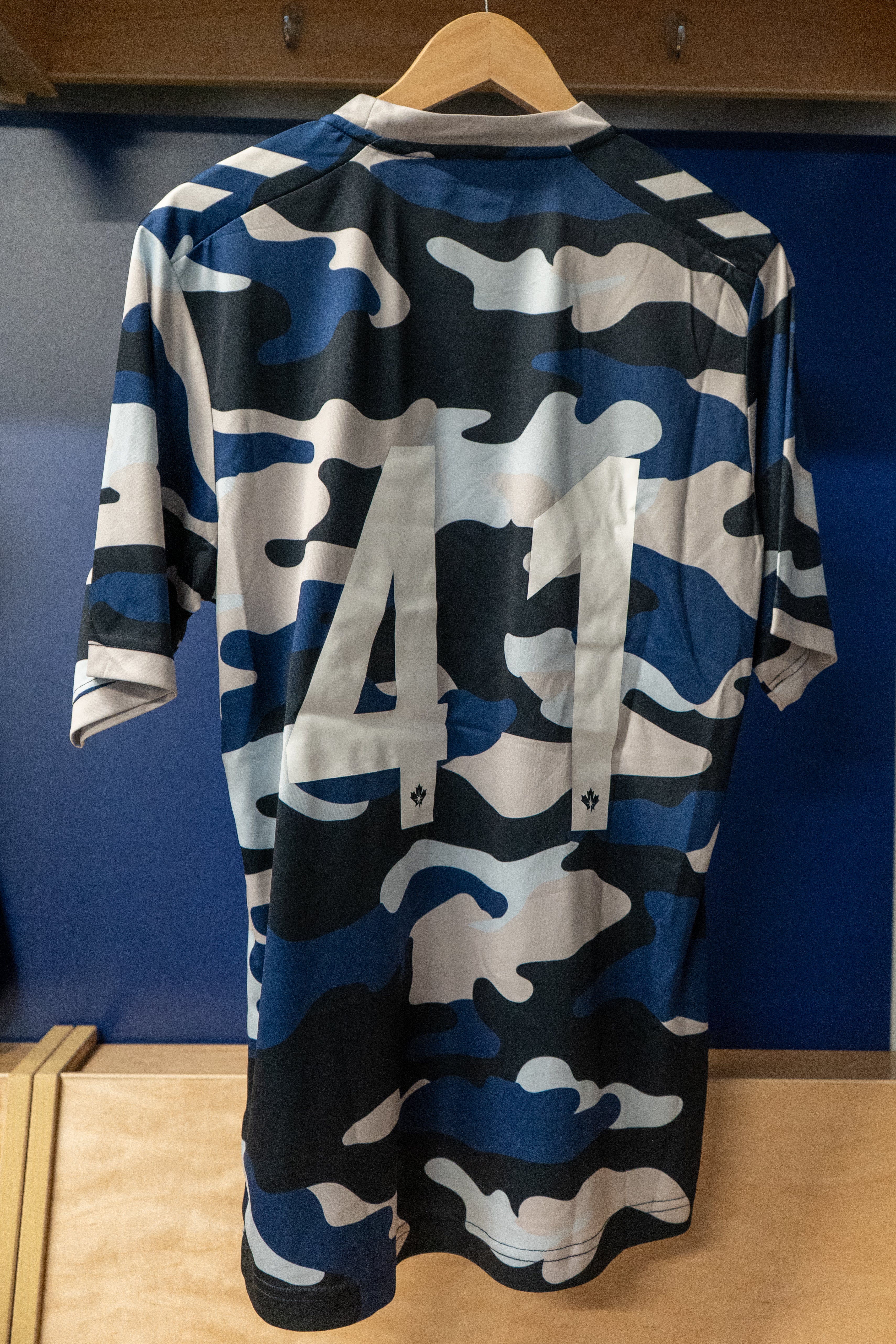 Naval Camo Warm-Up Jersey - Hughes (Medium)