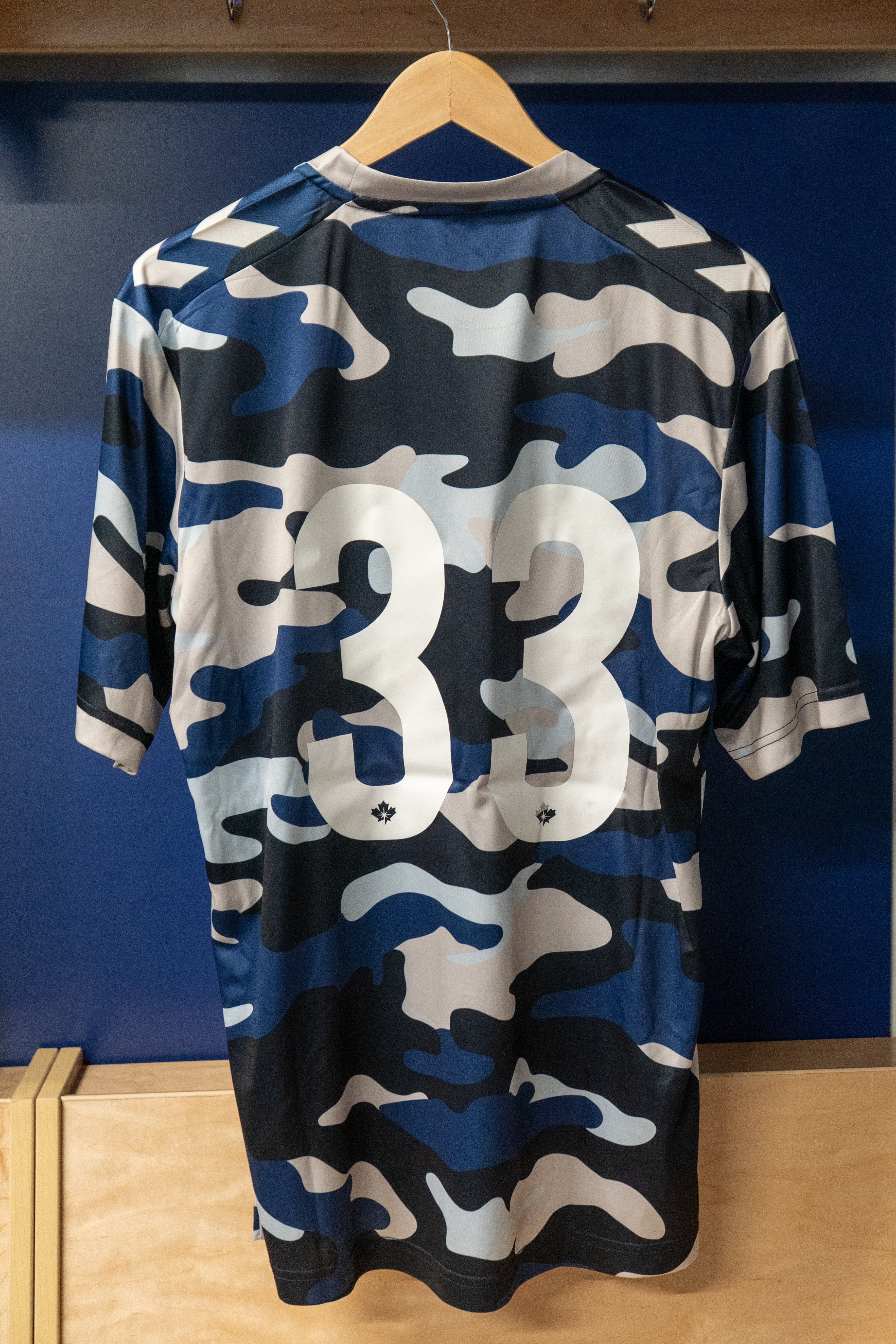 Naval Camo Warm-Up Jersey - Ahmed (Large)