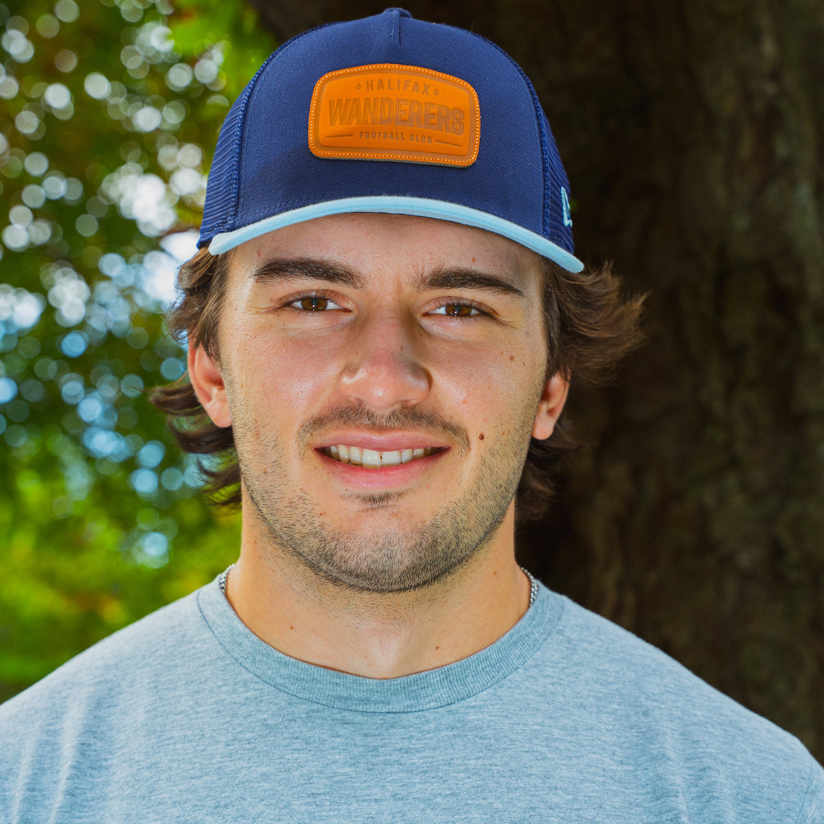 Wanderers Leather Patch Hat