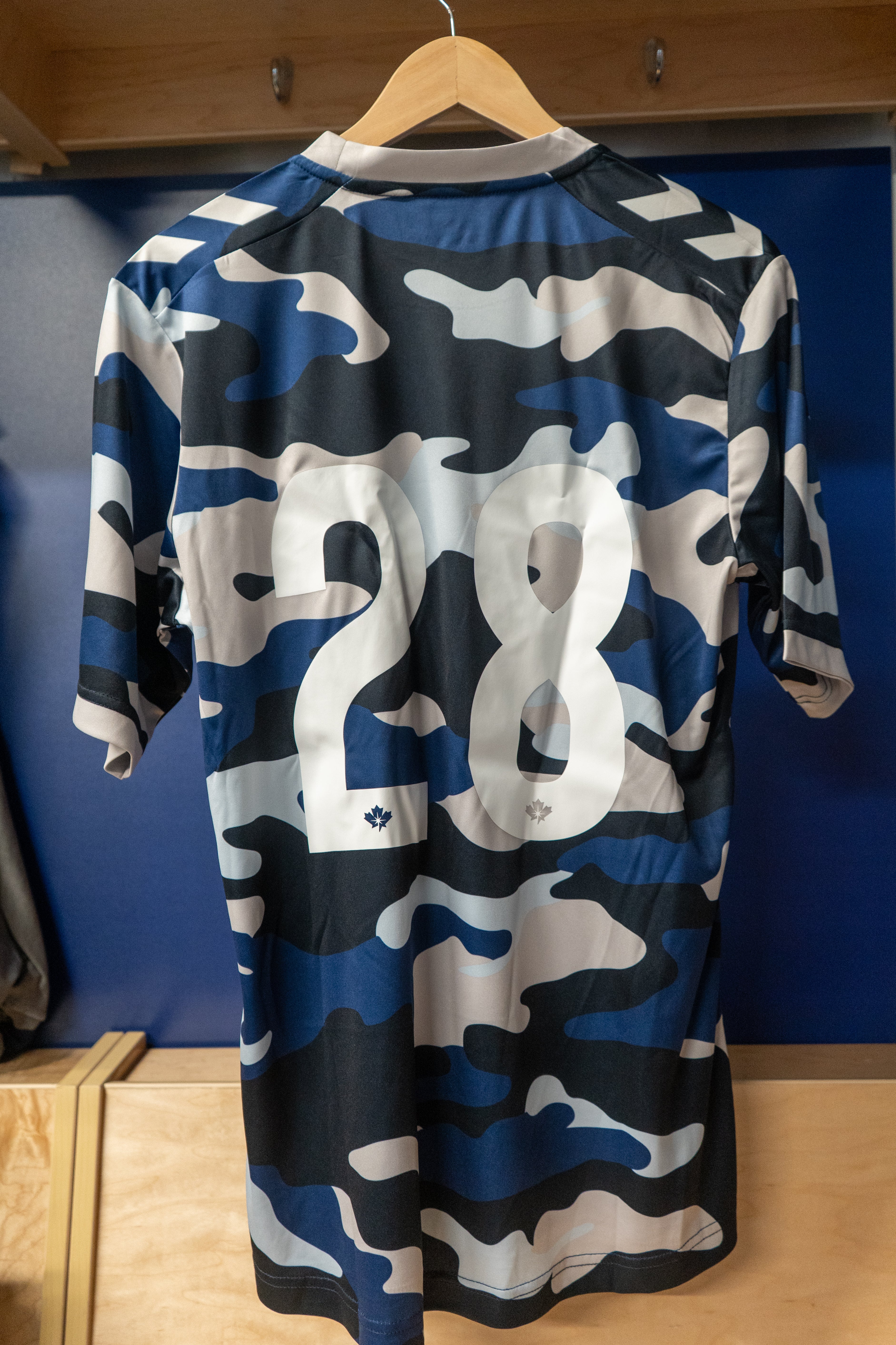 Naval Camo Warm-Up Jersey - Godinho (Medium)