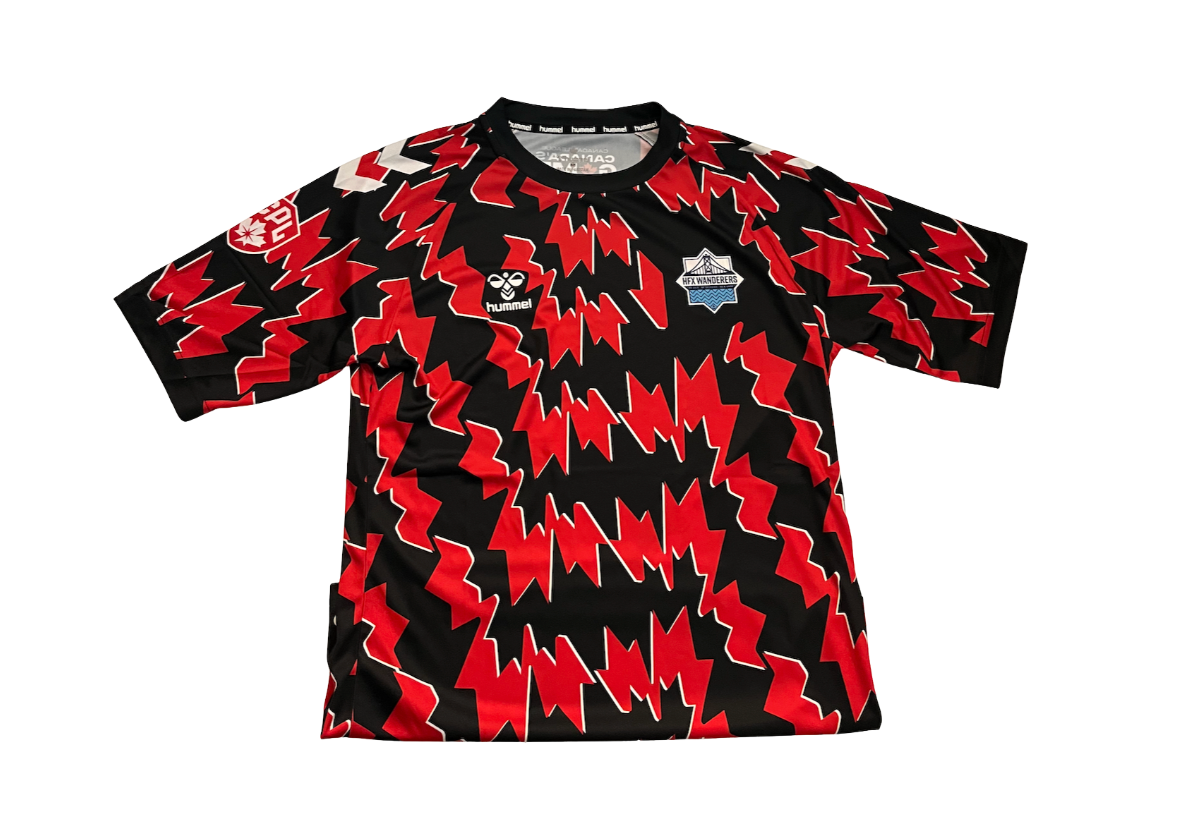 Red and White Out Warm-Up Jersey